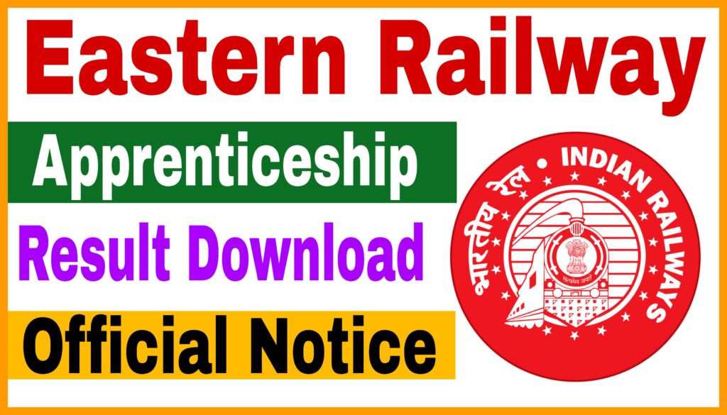 Eastern Railway Apprentice Result 2022