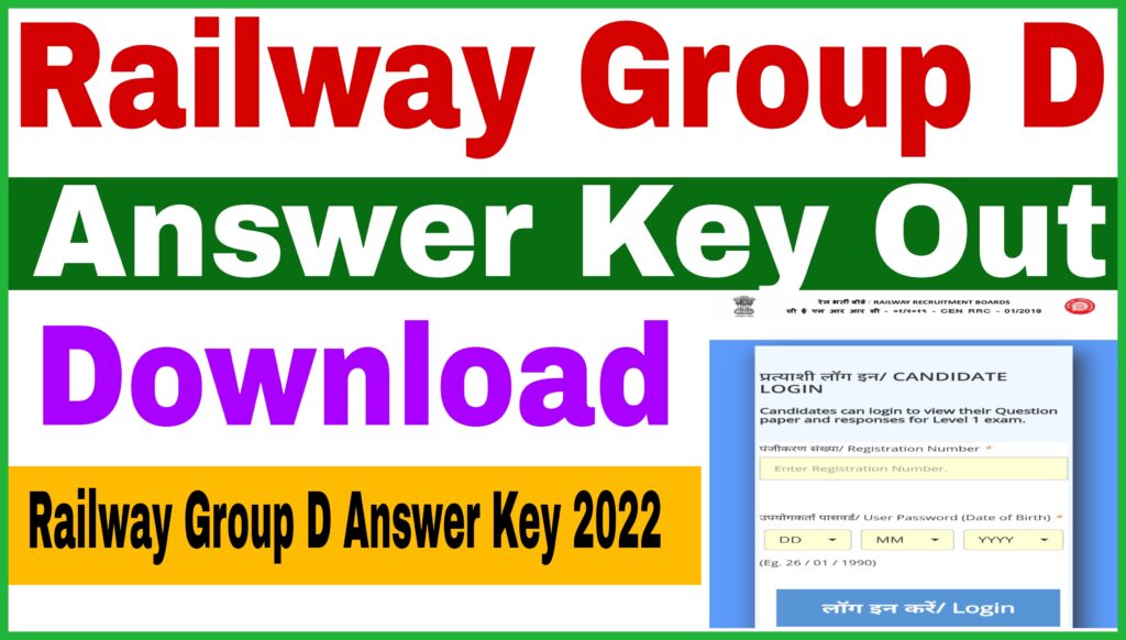 Railway Group D Answer Key 2022