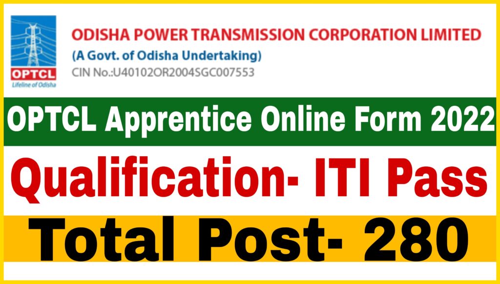 OPTCL Apprentice Form 2022