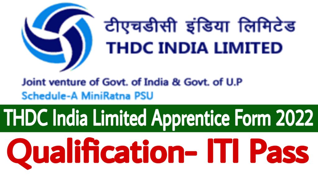 THDC India Limited Apprentice Recruitment 2022