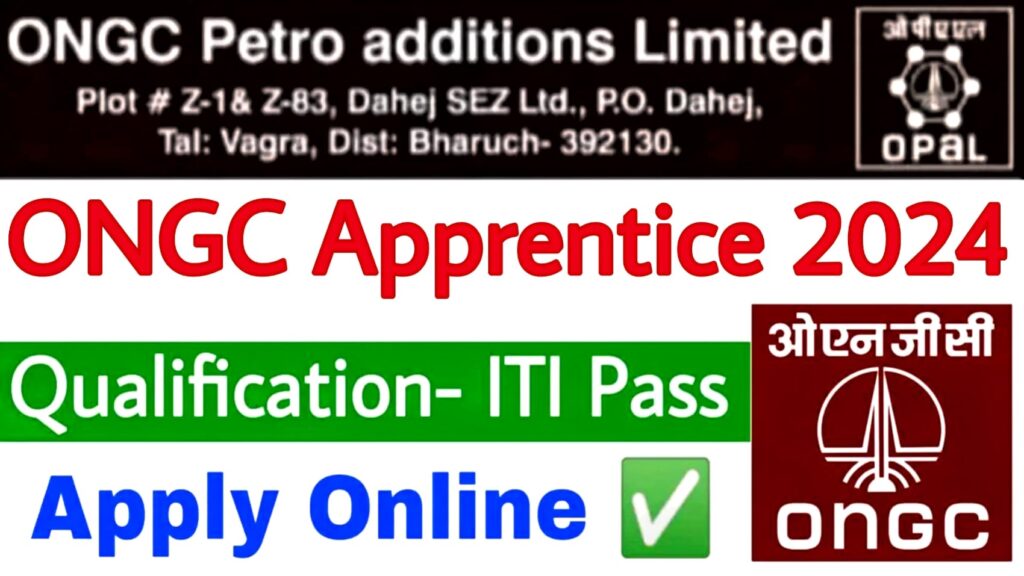 ONGC Petro additions Limited Apprentice 2024