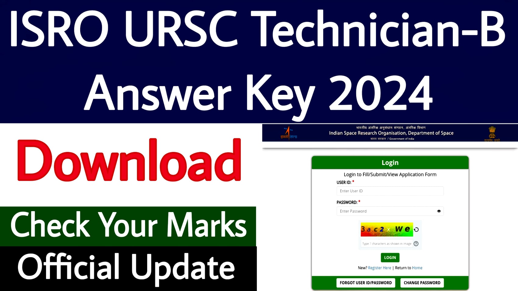 ISRO URSC Technician-B Answer Key 2024 - ITI Education