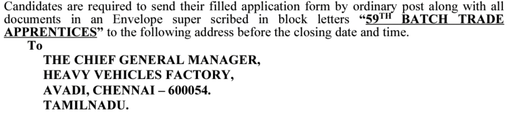 How To Apply Heavy Vehicles Factory Apprentice Form 2024 