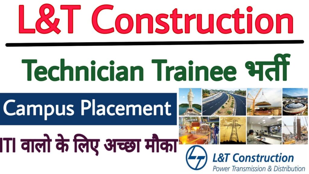 L&T Construction Recruitment 2024