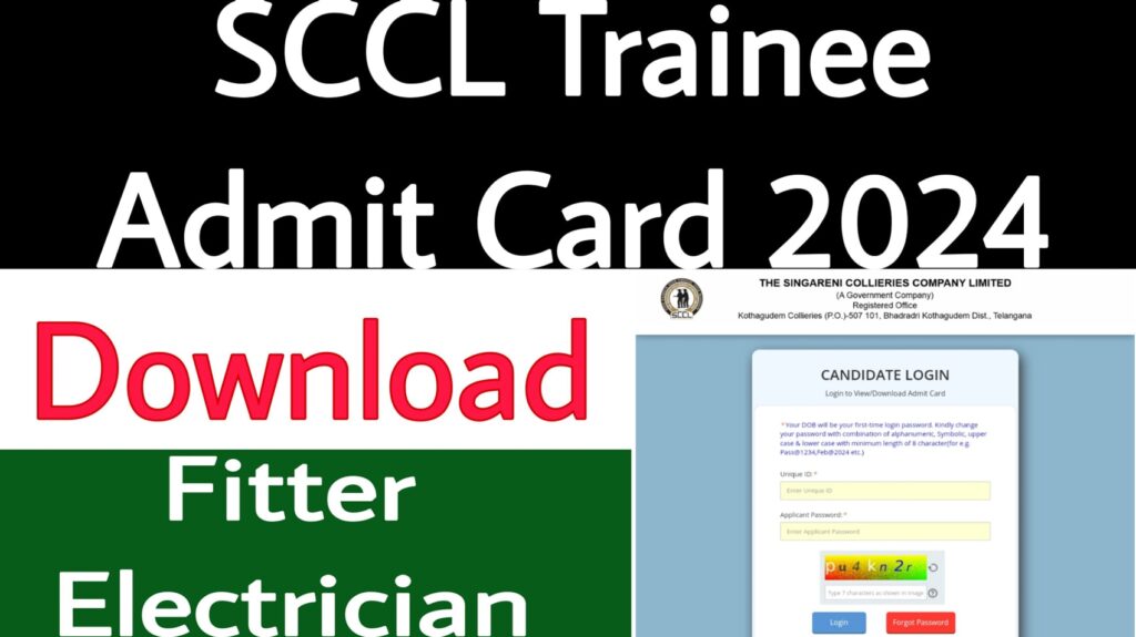 SCCL Trainee Admit Card 2024