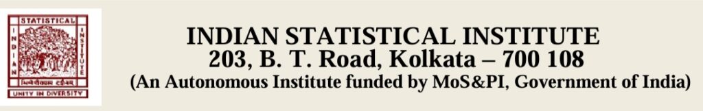 Indian Statistical Institute Kolkata 